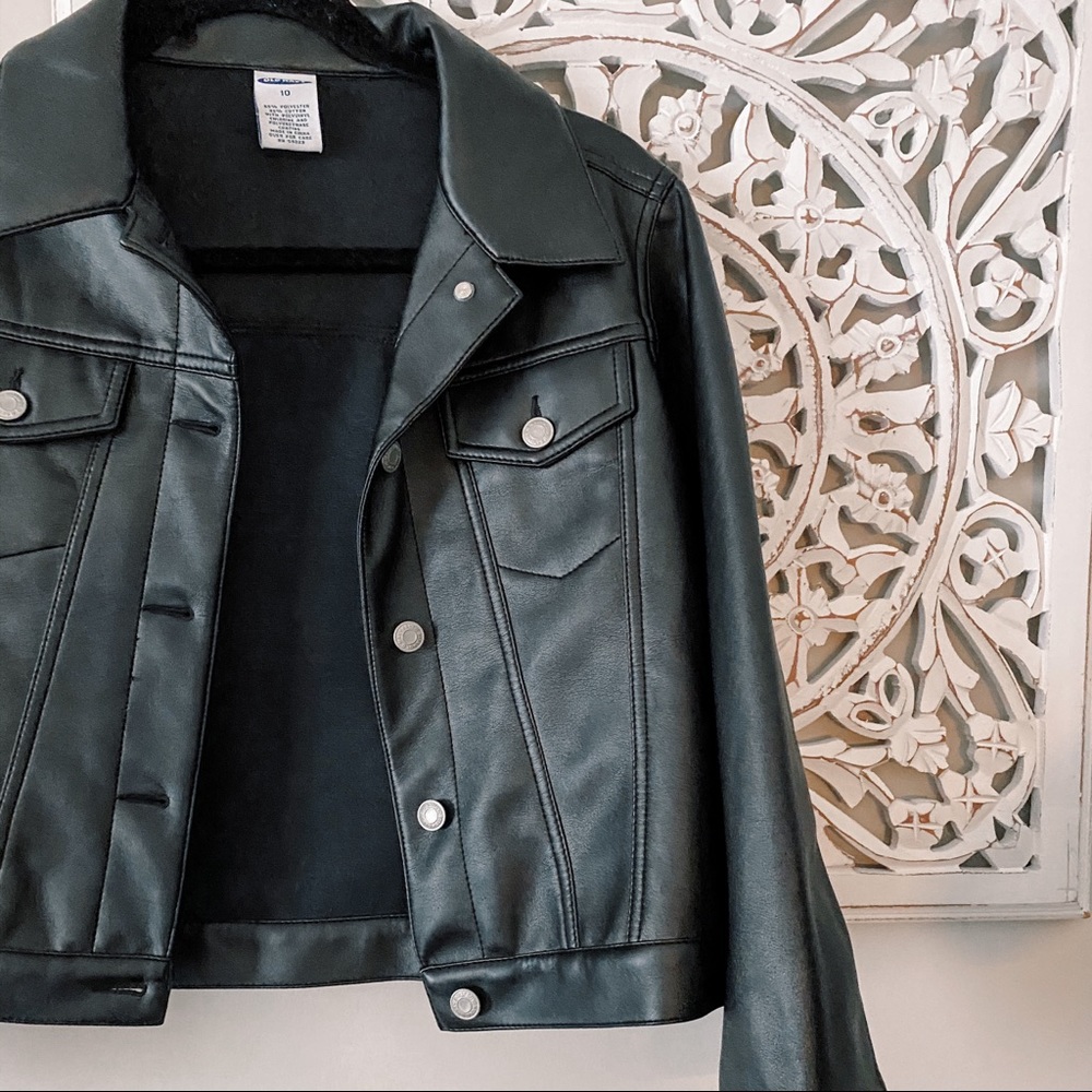 Vegan Leather Jacket